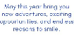 \"May this year bring you new adventures, exciting opportunities, and endless reasons to smile.\"