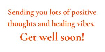 Sending you lots of positive thoughts and healing vibes. Get well soon!