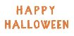 \"Happy Halloween\"